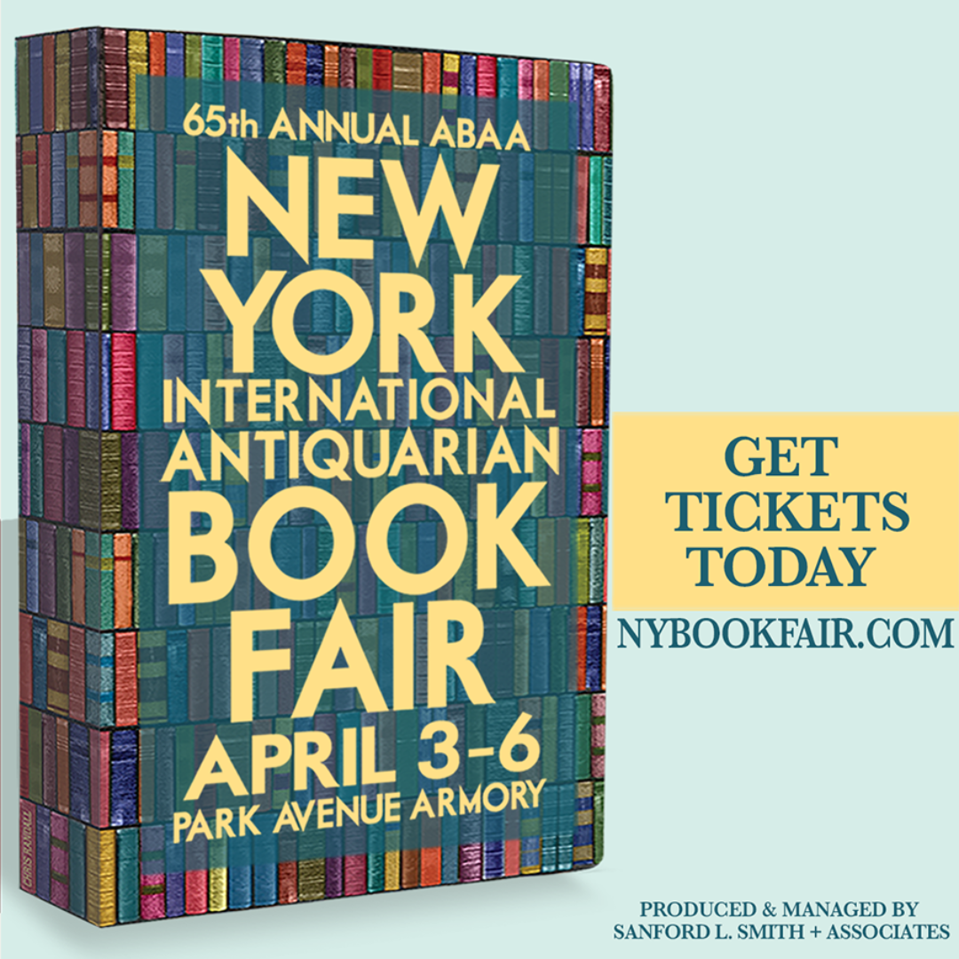 New Yro Antiquarian Book Fair 2025