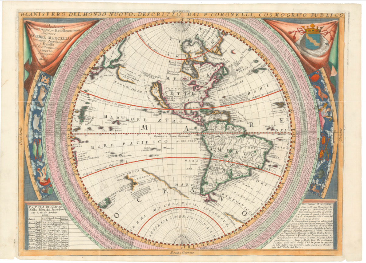 Coronelli Map