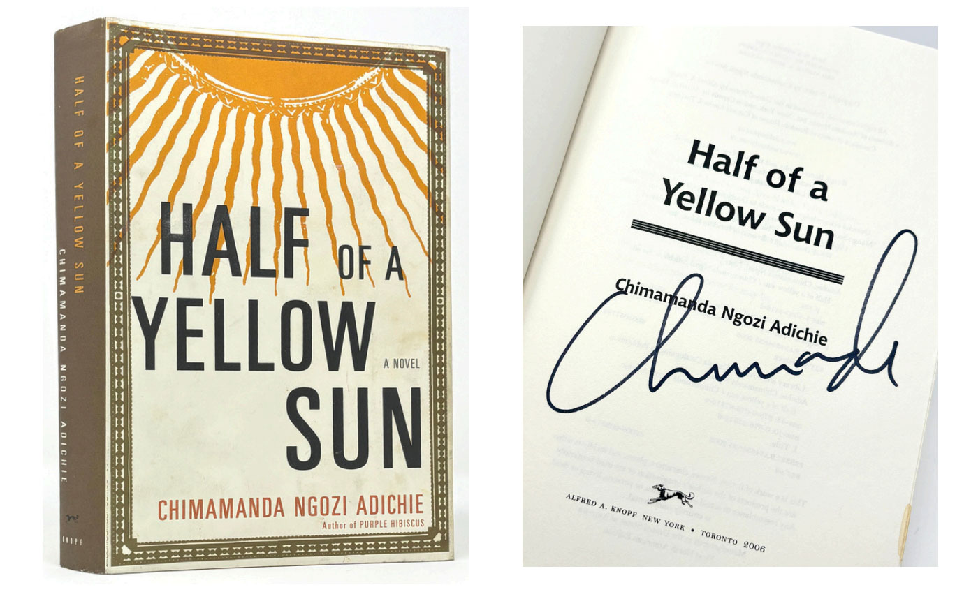 Half of a Yellow Sun, First Edition, Signed
