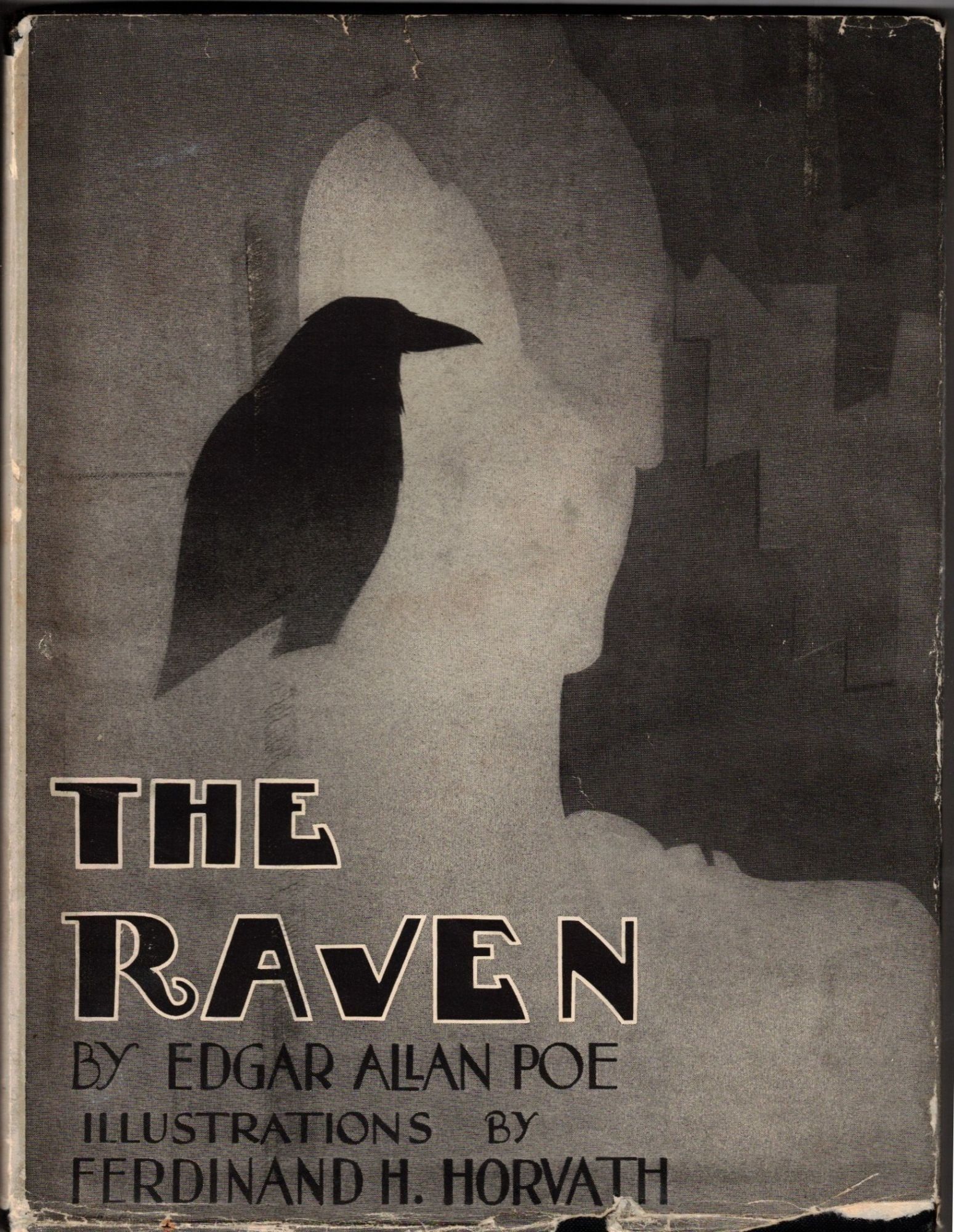 The Raven, Edgar Allan Poe, Illustrated by Ferdinand Huszti Horvath