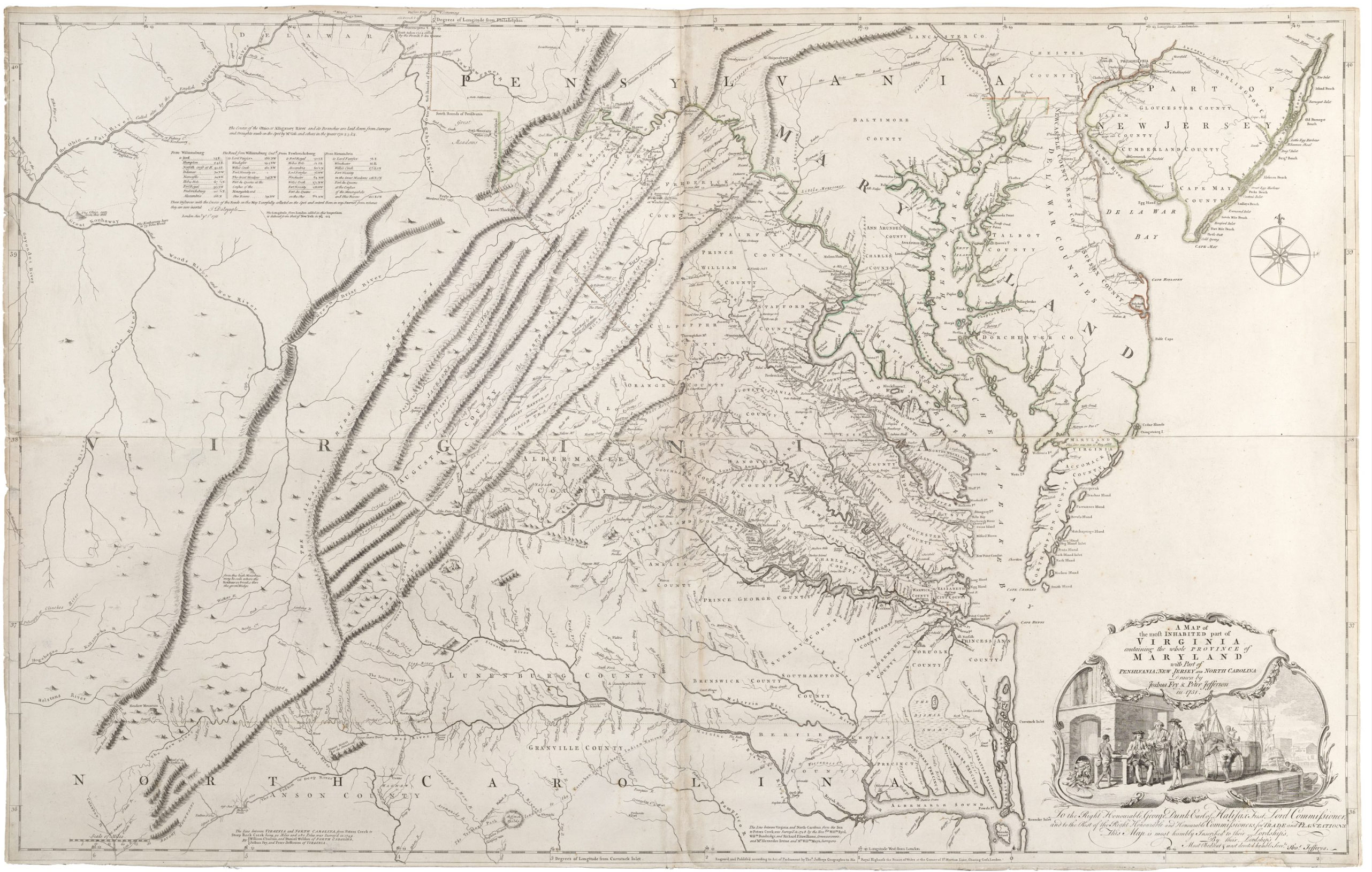 Virginia/Maryland Map